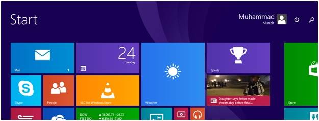 windows 的开始菜单包括了